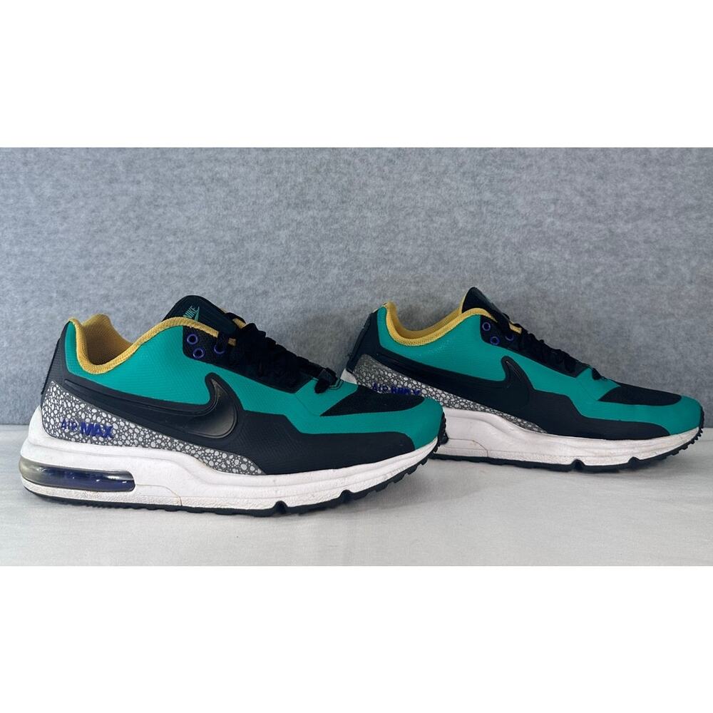 Nike Air Max Men's 9.5 LTD 3 Mod Safari Black Emerald Green Grey White Speckled